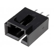 NCDW-03; Socket; wire-board; male; 2.54mm; PIN: 3; THT; 2.5A; tinned; -25÷85°C; NINIGI