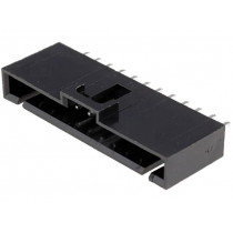 NCDW-12; Socket; wire-board; male; 2.54mm; PIN: 12; THT; 2.5A; tinned; 250V; NINIGI