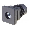 430561; Plugs; for feet fastening,for profiles; Body: black; H: 34mm; ELESA+GANTER 430561; Plugs; for feet fastening,for profiles; Body: black; H: 34mm; ELESA+GANTER