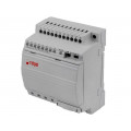 NEED-230AC-11-08-4R; Programmable relay; OUT1: 250VAC/10A; IN: 8; Anal.in: 2; OUT: 4; DIN; RELPOL