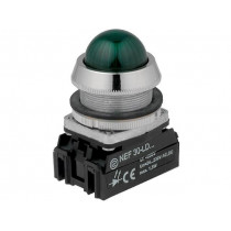 NEF30-LDSZ-U; Control lamp; 30mm; NEF30; -15÷30°C; Illumin: LED; Ø30.5mm; IP20; PROMET