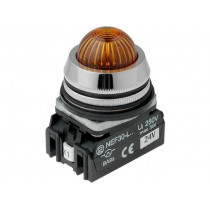 NEF30-LEG-24VDC; Control lamp; 30mm; NEF30; -15÷30°C; Illumin: LED,filament lamp; PROMET