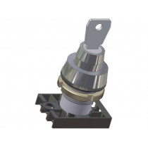 NEK22M-ZA1; Switch: rotary with key; Stabl.pos: 2; 22mm; grey; IP40; Pos: 2; PROMET