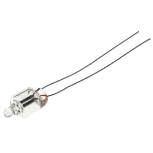 NEON-5; Filament lamp: neon; orange; 90VDC; 65VAC; 0.3mA; Ø: 6mm; L: 12mm; BRIGHTMASTER