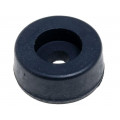 ; Foot; black; rubber; A: 17.2mm; B: 16.2mm; C: 9mm; E: 7mm; D: 4mm; F: 3mm; FIX&FASTEN ; Foot; black; rubber; A: 17.2mm; B: 16.2mm; C: 9mm; E: 7mm; D: 4mm; F: 3mm; FIX&FASTEN