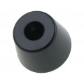 ; Foot; black; A: 28mm; B: 21.2mm; C: 9.7mm; E: 20mm; D: 3.8mm; F: 6mm; FIX&FASTEN ; Foot; black; A: 28mm; B: 21.2mm; C: 9.7mm; E: 20mm; D: 3.8mm; F: 6mm; FIX&FASTEN