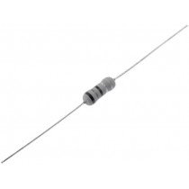 FRN01WK027JA10; Resistor: metal film; fusible; THT; 2.7Ω; 1W; ±10%; Ø3.5x10mm; axial; ROYAL OHM FRN01WK027JA10; Resistor: metal film; fusible; THT; 2.7Ω; 1W; ±10%; Ø3.5x10mm; axial; ROYAL OHM
