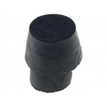 ; Quick mounting foot; Ø: 9mm; H: 5mm; PVC; 