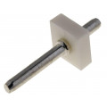 NHW-01; Socket; wire-board; 5/7.5mm; PIN: 1; THT; 250V; 5A; tinned; -25÷85°C; NINIGI NHW-01; Socket; wire-board; 5/7.5mm; PIN: 1; THT; 250V; 5A; tinned; -25÷85°C; NINIGI