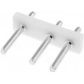 NHW-03; Socket; wire-board; 5/7.5mm; PIN: 3; THT; 250V; 5A; tinned; -25÷85°C; NINIGI NHW-03; Socket; wire-board; 5/7.5mm; PIN: 3; THT; 250V; 5A; tinned; -25÷85°C; NINIGI