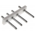 NHW-04; Socket; wire-board; 5/7.5mm; PIN: 4; THT; 250V; 5A; tinned; -25÷85°C; NINIGI NHW-04; Socket; wire-board; 5/7.5mm; PIN: 4; THT; 250V; 5A; tinned; -25÷85°C; NINIGI