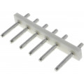 NHW-06; Socket; wire-board; 5/7.5mm; PIN: 6; THT; 250V; 5A; tinned; -25÷85°C; NINIGI NHW-06; Socket; wire-board; 5/7.5mm; PIN: 6; THT; 250V; 5A; tinned; -25÷85°C; NINIGI