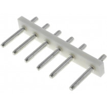 NHW-06; Socket; wire-board; 5/7.5mm; PIN: 6; THT; 250V; 5A; tinned; -25÷85°C; NINIGI