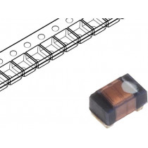 NL03JTC100; Inductor: wire; SMD; 0603; 10uH; 400mA; 4.46Ω; Q: 15; ftest: 7.96MHz; Viking