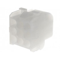 NSLG-3X3; Plug/socket; wire-wire; male/female; NLS; 6.35mm; PIN: 9; UL94V-2; NINIGI