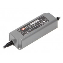 NPF-60-24; Power supply: switched-mode; LED; 60W; 24VDC; 14.4÷24VDC; 2.5A; MEAN WELL