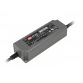 NPF-60D-12; Power supply: switched-mode; LED; 60W; 7.2÷12VDC; 5A; 90÷305VAC; MEAN WELL