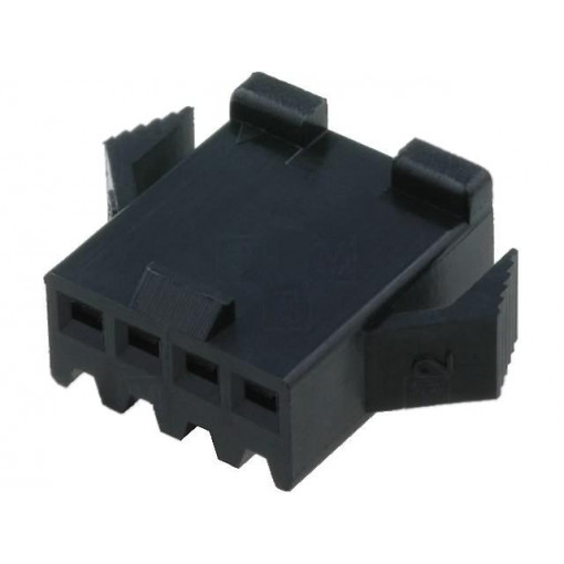 NPPW-04; Wire-wire; plug; female; NPP; 2.5mm; PIN: 4; w/o contacts; for cable; NINIGI