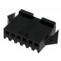 NPPW-06; Wire-wire; plug; female; NPP; 2.5mm; PIN: 6; w/o contacts; for cable; NINIGI NPPW-06; Wire-wire; plug; female; NPP; 2.5mm; PIN: 6; w/o contacts; for cable; NINIGI