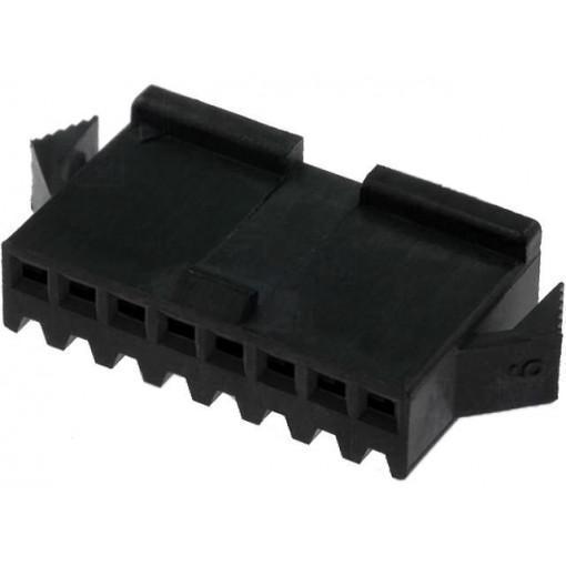NPPW-08; Wire-wire; plug; female; NPP; 2.5mm; PIN: 8; w/o contacts; for cable; NINIGI