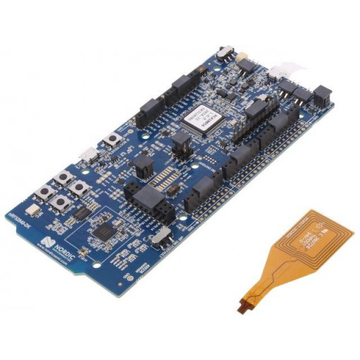NRF52840-DK; Dev.kit: Bluetooth Low Energy; SMA,USB B micro,pin strips; NORDIC SEMICONDUCTOR NRF52840-DK; Dev.kit: Bluetooth Low Energy; SMA,USB B micro,pin strips; NORDIC SEMICONDUCTOR