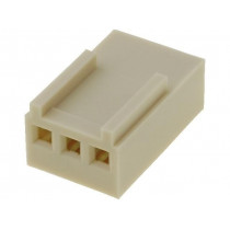 NS25-G3; Plug; wire-board; female; NS25; 2.54mm; PIN: 3; w/o contacts; 250V; NINIGI