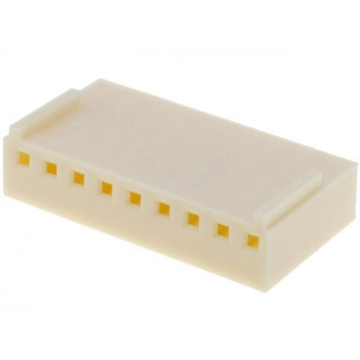 NS25-G9; Plug; wire-board; female; NS25; 2.54mm; PIN: 9; w/o contacts; 250V; NINIGI