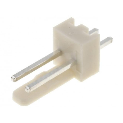 NS25-W2P; Socket; wire-board; male; NS25; 2.54mm; PIN: 2; THT; 250V; 3A; tinned; NINIGI