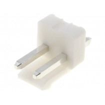 NS39-W2P; Socket; wire-board; male; NS39; 3.96mm; PIN: 2; THT; 250V; 7A; tinned; NINIGI