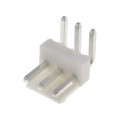 NS39-W3K; Socket; wire-board; male; NS39; 3.96mm; PIN: 3; THT; 250V; 7A; tinned; NINIGI NS39-W3K; Socket; wire-board; male; NS39; 3.96mm; PIN: 3; THT; 250V; 7A; tinned; NINIGI