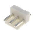 NS39-W3P; Socket; wire-board; male; NS39; 3.96mm; PIN: 3; THT; 250V; 7A; tinned; NINIGI NS39-W3P; Socket; wire-board; male; NS39; 3.96mm; PIN: 3; THT; 250V; 7A; tinned; NINIGI