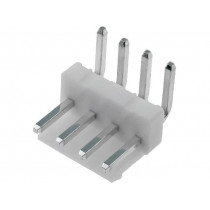 NS39-W4K; Socket; wire-board; male; NS39; 3.96mm; PIN: 4; THT; 250V; 7A; tinned; NINIGI