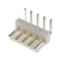 NS39-W5K; Socket; wire-board; male; NS39; 3.96mm; PIN: 5; THT; 250V; 7A; tinned; NINIGI NS39-W5K; Socket; wire-board; male; NS39; 3.96mm; PIN: 5; THT; 250V; 7A; tinned; NINIGI