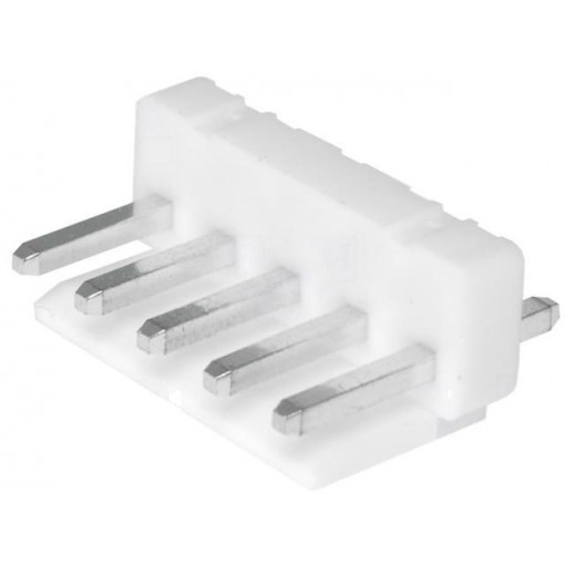 NS39-W5P; Socket; wire-board; male; NS39; 3.96mm; PIN: 5; THT; 250V; 7A; tinned; NINIGI