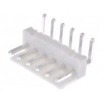 NS39-W6K; Socket; wire-board; male; NS39; 3.96mm; PIN: 6; THT; 250V; 7A; tinned; NINIGI