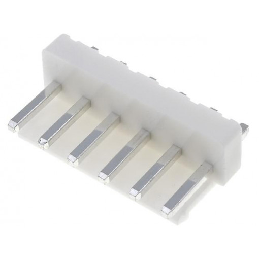 NS39-W6P; Socket; wire-board; male; NS39; 3.96mm; PIN: 6; THT; 250V; 7A; tinned; NINIGI