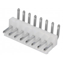 NS39-W8K; Socket; wire-board; male; NS39; 3.96mm; PIN: 8; THT; 250V; 7A; tinned; NINIGI