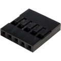 NSR-05; Plug; pin strips; NSR/NDR; female; PIN: 5; w/o contacts; 2.54mm; NINIGI NSR-05; Plug; pin strips; NSR/NDR; female; PIN: 5; w/o contacts; 2.54mm; NINIGI