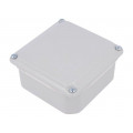 NSYDBN1010; Enclosure: multipurpose; X: 105mm; Y: 105mm; Z: 49mm; steel; grey; SCHNEIDER ELECTRIC
