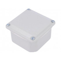 NSYDBN88; Enclosure: multipurpose; X: 85mm; Y: 85mm; Z: 49mm; steel; grey; IP55; SCHNEIDER ELECTRIC