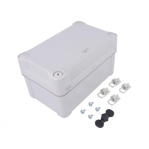 NSYTBP191210H; Enclosure: multipurpose; X: 121mm; Y: 192mm; Z: 105mm; polycarbonate; SCHNEIDER ELECTRIC