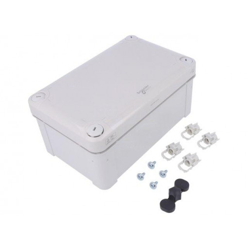 NSYTBP19128; Enclosure: multipurpose; X: 121mm; Y: 192mm; Z: 87mm; polycarbonate; SCHNEIDER ELECTRIC