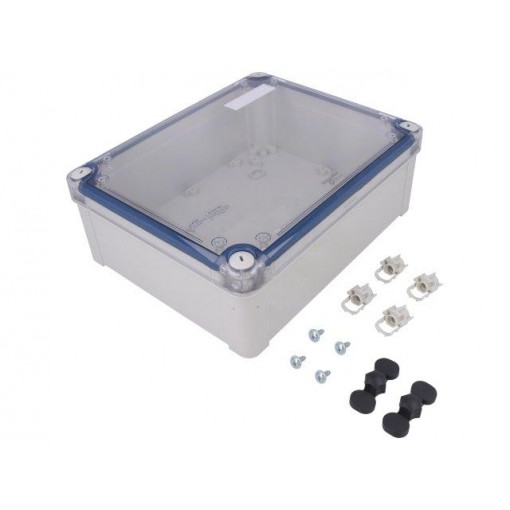 NSYTBP24198T; Enclosure: multipurpose; X: 194mm; Y: 241mm; Z: 87mm; polycarbonate; SCHNEIDER ELECTRIC