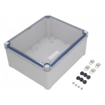 NSYTBP292412T; Enclosure: multipurpose; X: 241mm; Y: 291mm; Z: 128mm; polycarbonate; SCHNEIDER ELECTRIC