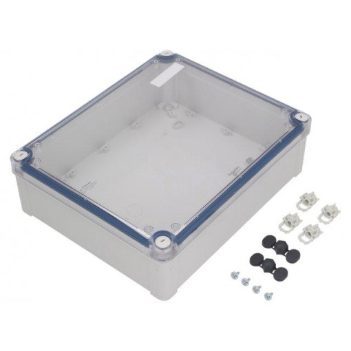 NSYTBP29248T; Enclosure: multipurpose; X: 241mm; Y: 291mm; Z: 88mm; polycarbonate; SCHNEIDER ELECTRIC