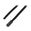 NTC-TPE-A1T; Sensor: temperature; NTC; 10kΩ; Body dim: Ø5x15mm; Len: 1.5m; ASCON TECNOLOGIC NTC-TPE-A1T; Sensor: temperature; NTC; 10kΩ; Body dim: Ø5x15mm; Len: 1.5m; ASCON TECNOLOGIC