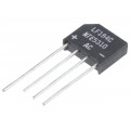 NTE5310; Single-phase bridge rectifier; Urmax: 600V; If: 4A; Ifsm: 150A; THT; NTE Electronics
