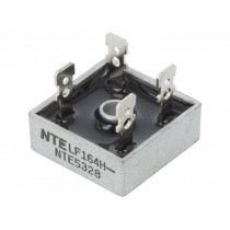 NTE5328; Single-phase bridge rectifier; Urmax: 1kV; If: 25A; Ifsm: 400A; THT; NTE Electronics