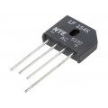 NTE5330; Single-phase bridge rectifier; Urmax: 600V; If: 6A; Ifsm: 250A; THT; NTE Electronics