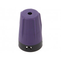 BST-BNC-7; Cable clamp; violet; Series: rearTWIST; NEUTRIK